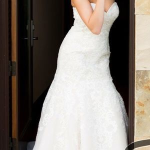 Wedding dress worn once